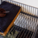 ワゴン スチールラック 収納 棚 キャスター付き ワイヤー ワイド 幅広 2段 インダストリアル 無骨な インテリア おしゃれ 鉄製 シンプル 【納期B】【lic-nit-0048】