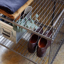 ワゴン スチールラック 収納 棚 キャスター付き ワイヤー ワイド 幅広 2段 インダストリアル 無骨な インテリア おしゃれ 鉄製 シンプル 【納期B】【lic-nit-0048】