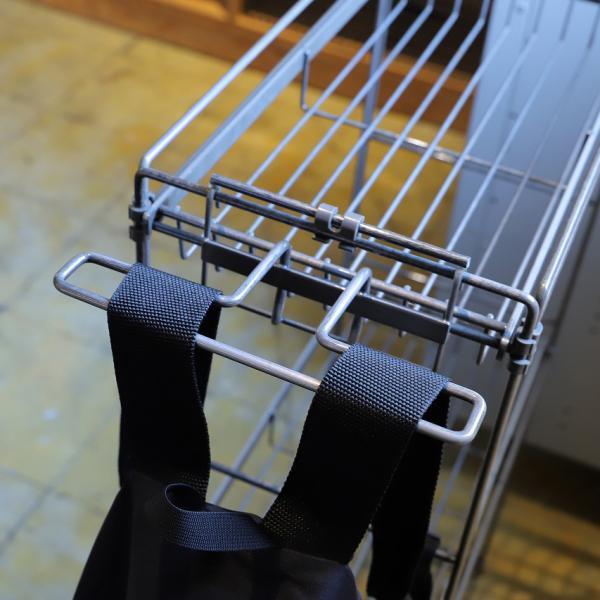 ワイヤーオプションパーツ リュックハンガー ハンガー フック リュックサック用 バッグ用 部品 ワイヤーラック本体別売り 日東 コレンド 【納期B】【lic-nit-0052】