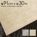 パンチカーペット 養生 シート マット 吸着 滑り止め 展示場 イベント会場 催し物 催事 床材 保護 傷防止 引越し 階段 エレベーター 工事現場 diy グレー 91cm幅 【納期B】【lic-pnc-015】