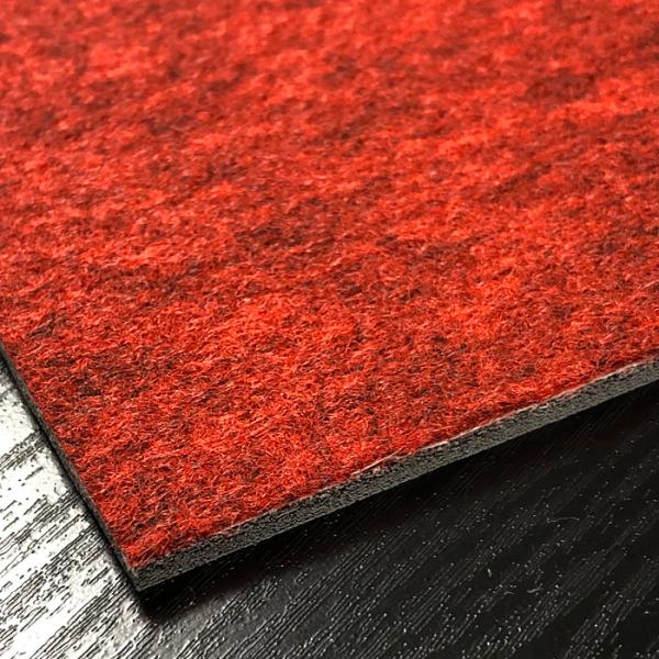 パンチカーペット 厚み 厚さ 分厚い 極厚 6.8mm 衝撃吸収 吸音 幅182cm 長さ20m巻 ニードルパンチ カーペット ロール 防炎 日本製 内装 床材 リックパンチラバー 【納期B】【lic-pnc-020】