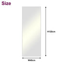 割れない鏡 マグネット 貼りつけ 磁石 姿見鏡 脱衣所 洗面所 ミラー 軽い 軽量 見やすい 滑りにくい 木目調 フレーム 45×120 【納期E】【lic-refex-009】