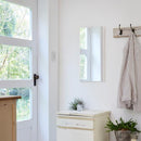 鏡 壁掛け おしゃれ 割れない ミラー 軽い 軽量 日本製 金具 フィルム リフェクス 安全 安心 きれいに映る フレーム 縁 枠 ブラウン ホワイト 白 木目 柄 REFEX 【納期E】【lic-refex-043】