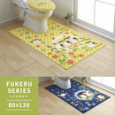 トイレマット 80×130cm フクロウ 梟 かわいい 動物柄 アニマル 【納期B】【lic-sas-195】