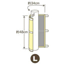 爪とぎシート 張り替え キャットタワー用 支柱 巻き付け 着せ替え 爪研ぎ テーブル 椅子 脚 足 柱 カバー マット 滑り止め すべり止め 日本製 猫グッズ Lサイズ 【納期B】【lic-sas-325】