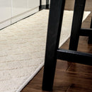 キッチンマット 45×240cm ロング 長い ワイド シンプル 北欧 おしゃれ 石畳風 南欧 コットン100% 滑り止め 洗濯機で 丸洗い 洗える 日本製 【納期B】【lic-sas-337】