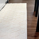 キッチンマット 45×240cm ロング 長い ワイド シンプル 北欧 おしゃれ 石畳風 南欧 コットン100% 滑り止め 洗濯機で 丸洗い 洗える 日本製 【納期B】【lic-sas-337】