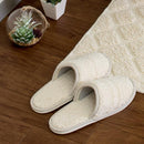 スリッパ トイレスリッパ 室内 屋内用 トイレ用 フリーサイズ シンプル おしゃれ 北欧 無地 コットン 綿100% 洗濯機 丸洗い 洗える 日本製 【納期B】【lic-sas-340】