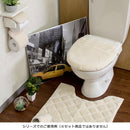 トイレットペーパーホルダーカバー シンプル おしゃれ 北欧 無地 アイボリー 2ロール 収納 コットン 綿100% 洗濯機 丸洗い 洗える 日本製 【納期B】【lic-sas-341】