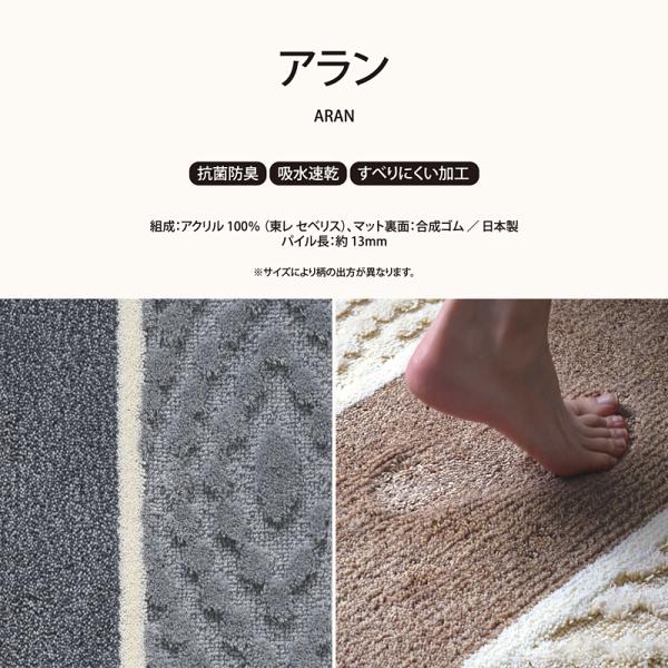 廊下用ロングカーペット 幅65cm 長さ340cm 廊下 カーペット 廊下敷き おしゃれ 北欧 滑りにくい 滑り止め ずれにくい 日本製 マット 玄関 抗菌 防臭 吸収速乾 【納期B】【lic-sas-366】