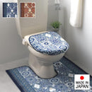 トイレふたカバー のみ 単品 抗菌 防臭 吸収速乾 洗浄・暖房便座用 ウォシュレット用 トイレ蓋カバー トイレフタカバー おしゃれ 北欧 日本製 45×45cm以下対応 【納期B】【lic-sas-386】