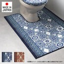 トイレマット ロングマット 長い 80×130cm おしゃれ 北欧 滑りにくい 滑り止め ずれにくい ズレ防止 日本製 床材 トイレ用 マット 抗菌 防臭 吸収速乾 単品 【納期B】【lic-sas-391】