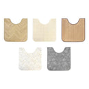 トイレマット ミニ ふける 拭ける 小さい 小さめ おしゃれ 北欧 木目 ホワイト モザイクタイル 石目 クッションフロア シート 抗菌 防カビ 防炎 撥水 滑り止め 【納期B】【lic-sas-416】