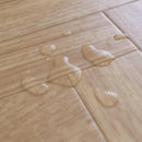 トイレマット 耳長 ロング ふける 拭ける 長い 長め おしゃれ 北欧 木目柄 白 ホワイト モザイクタイル 石目 フロアシート 抗菌 防カビ 防炎 撥水 滑り止め 60cm 【納期B】【lic-sas-419】