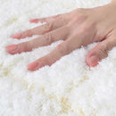 バスマット 日本製 おしゃれ 高級 吸水 ふかふか ふわふわ 抗菌 防臭 滑り止め ずれない 白 ホワイト 足拭き 脱衣所 ランドリー 風呂 45×60 【納期B】【lic-sas-431】