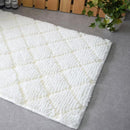 バスマット 日本製 おしゃれ 高級 吸水 ふかふか ふわふわ 抗菌 防臭 滑り止め ずれない 白 ホワイト 足拭き 脱衣所 ランドリー 風呂 60×90 【納期B】【lic-sas-432】