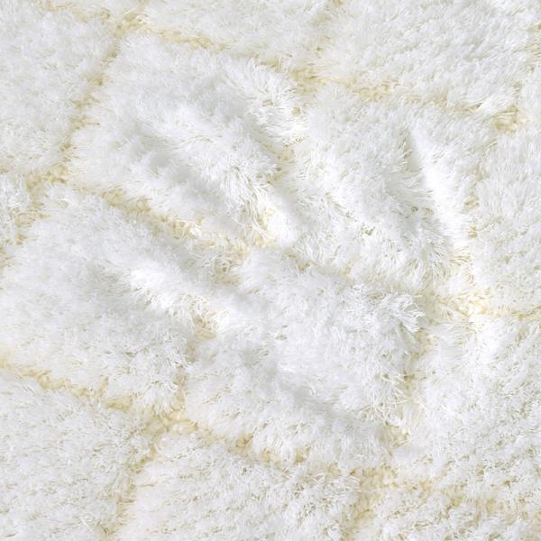 トイレマット 日本製 おしゃれ 高級 吸水 ふかふか ふわふわ 抗菌 防臭 滑り止め ずれない 白 ホワイト 便所 上質 小さい 小さめ 60×60cm 【納期B】【lic-sas-433】