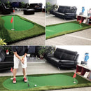 ゴルフマット 練習用 室内 練習器具 パッティング アプローチ パターゴルフ 本格的 人工芝 芝生 リアル 練習用品 パッティングマット 【納期C】【lic-slds-0001】