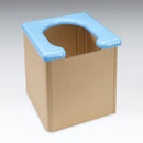 避難用トイレ 簡易 非常用 大便用 防災 介護 テント 携帯 車 ダンボール 段ボール 便座 U型 組み立て式 キャンプ アウトドア 省スペース 【納期A】【lic-snk-0010】