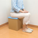 避難用トイレ 簡易 非常用 大便用 防災 介護 テント 携帯 車 ダンボール 段ボール 便座 U型 組み立て式 キャンプ アウトドア 省スペース 【納期A】【lic-snk-0010】