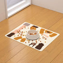 ランチョンマット ペット用 猫 ネコ 犬 イヌ 置くだけ 吸着 ずれない シート 撥水加工 エサ 餌 食べこぼし 床 汚れ防止 アンモニア消臭 洗える 洗濯機 日本製 【納期A】【lic-snk-0011】