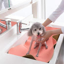 ペット用シャンプーマット 洗面台 お風呂場 洗い場 洗面所 クッション性 滑り止め すべり止め ズレ防止 ペット用品 洗浄 犬 猫 老犬 子犬 【納期A】【lic-snk-0015】