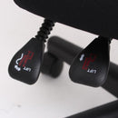 オフィスチェア メッシュ リクライニング 足置き オットマン 椅子 事務 パソコンチェア PCチェア ひじ掛け 肘付き 黒 ブラック ブルー 青 グリーン 緑 グレー 【納期D】【lic-tan-145】