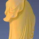 観音菩薩 仏像 観音 菩薩 ぼさつ 念珠観音菩薩 観音様 菩薩様 観音像 菩薩像 小さめ 小型 天然木 木製 【納期D】【lic-tan-183】