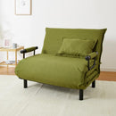 ソファベッド おしゃれ ワイド 幅広 サイズ 1人用 一人掛け ソファーベッド 座椅子 ひじ掛け 肘付き ブラウン 茶色 ネイビー 紺色 グリーン 緑 ピンク 【納期D】【lic-tan-186】