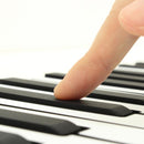 ピアノ ロールピアノ 初心者 おもちゃ 練習 61鍵盤 電池式 コンパクト 省スペース 持ち運びしやすい 携帯 電子ピアノ 楽器 演奏 シリコン 【納期D】【lic-tan-189-61】