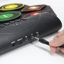 ドラムパッド 練習 おもちゃ 初心者 子供 子ども 練習パッド ドラムスティック 電池式 持ち運び 簡単 携帯 簡易 電子ドラム 楽器 演奏 【納期D】【lic-tan-190】