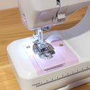 電子ミシン 初心者 ミシン 小型 コンパクト 省スペース 持ち運び 携帯 軽い 軽量 使いやすい 縫い方 縫製 コンパクトミシン お手軽 【納期D】【lic-tan-191】