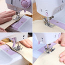 電子ミシン 初心者 ミシン 小型 コンパクト 省スペース 持ち運び 携帯 軽い 軽量 使いやすい 縫い方 縫製 コンパクトミシン お手軽 【納期D】【lic-tan-191】