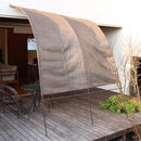 サンシェード 2m 日除け 庭 ベランダ アーチ型 テント UVカット 紫外線対策 日よけ オーニング 窓 おしゃれ 200cm 【納期D】【lic-tan-574-20】