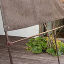 サンシェード 2m 日除け 庭 ベランダ アーチ型 テント UVカット 紫外線対策 日よけ オーニング 窓 おしゃれ 200cm 【納期D】【lic-tan-574-20】