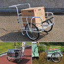 アルミリヤカー 小型 台車 運搬 折り畳み タイヤ 20インチ ミニ 折りたたみ 折り畳み 園芸 農作業 アウトドア キャンプ ノーパンクタイヤ 【納期D】【lic-tan-584】