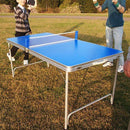 卓球台 折りたたみ式 家庭用 卓球セット おもちゃ 屋外 屋内 折り畳みテーブル ラケット ピンポン玉 【納期D】【lic-tan-595】