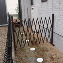 ガレージ フェンス ゲート 仕切り 駐車場 カーゲート 家庭用 車庫 間仕切り 自転車置き場 アコーディオン 伸縮 間仕切り 門 玄関フェンス 【納期D】【lic-tan-596】