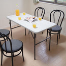 折りたたみテーブル 120cm アウトドア 作業台 折り畳みテーブル 折畳みテーブル 取っ手つき 【納期D】【lic-tan-599-120】