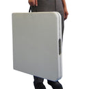 折りたたみテーブル 120cm アウトドア 作業台 折り畳みテーブル 折畳みテーブル 取っ手つき 【納期D】【lic-tan-599-120】