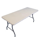 折りたたみテーブル 180cm 作業台 折り畳みテーブル 取っ手付き アウトドア 【納期D】【lic-tan-599-180】