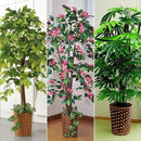 観葉植物 造花 フェイクグリーン 大型 造木 インテリアグリーン おしゃれ ベンジャミン ブーゲンビリア 観音竹 和風 室内 オフィス 職場 店舗 玄関 人工 リアル 【納期D】【lic-tan-609】