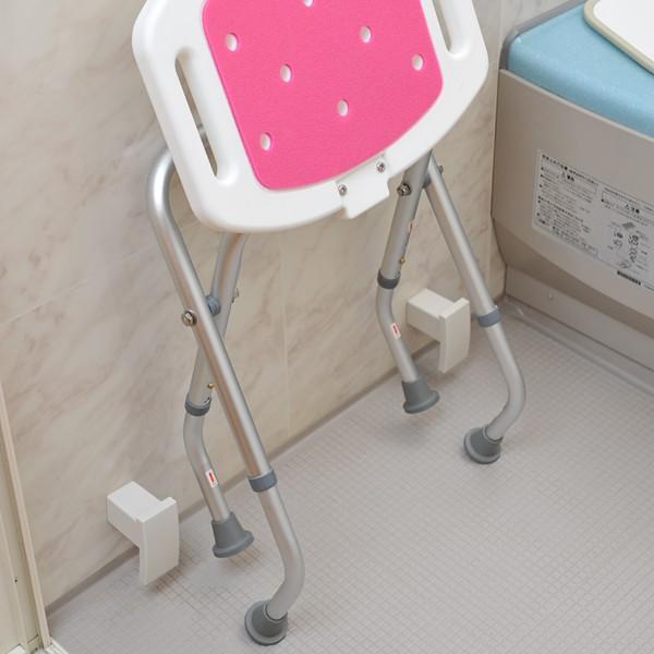風呂椅子 介護用 腰掛 浴室 お風呂場 椅子 バスチェア スツール 背もたれなし 介護用品 お風呂 バスチェアー 高さ調節 折りたたみ 【納期D】【lic-tan-622】