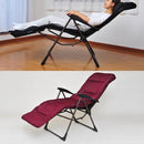 リクライニングチェア 折り畳み式 椅子 折畳みチェアー 赤 レッド 黒 ブラック カバー リクライニング 【納期D】【lic-tan-653】