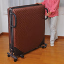 折り畳みベッド リクライニング 折りたたみベッド シングル コンパクト 手すりつき シンプル ひとり暮らし ワンルーム 男性 女性 簡易 【納期D】【lic-tan-698】