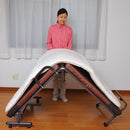 折り畳みベッド リクライニング 折りたたみベッド シングル コンパクト 手すりつき シンプル ひとり暮らし ワンルーム 男性 女性 簡易 【納期D】【lic-tan-698】