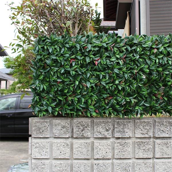 グリーンカーテン フェイク 庭 植物 グリーンフェンス 緑のカーテン 偽物 リアル 目隠し 屋外 フェンス 玄関 ガーデニング 境界 仕切り 【納期D】【lic-tan-747】