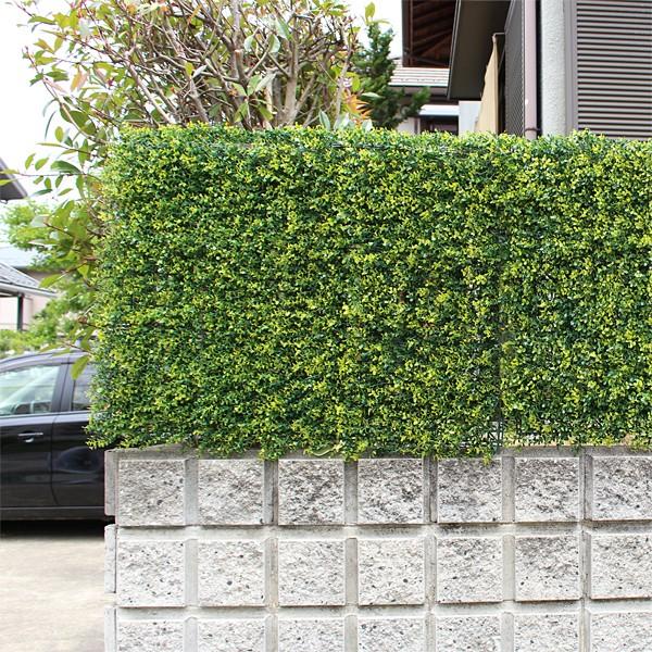 グリーンカーテン フェイク 庭 植物 グリーンフェンス 緑のカーテン 偽物 リアル 目隠し 屋外 フェンス 玄関 ガーデニング 境界 仕切り 【納期D】【lic-tan-747】