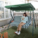 ブランコ 庭 屋外 家庭用 ブランコベンチ 屋上 ベランダ 屋外用 ガーデニング 椅子 シェード オーニング テント 屋根つき おしゃれ 遊具 【納期D】【lic-tan-773】