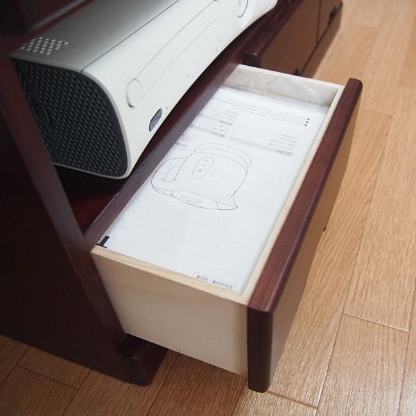 テレビ台 完成品 コンパクト 木製 桐 引き出し AVラック 収納 シンプル テレビボード アジアン TV台 おしゃれ 【納期D】【lic-tan-803】